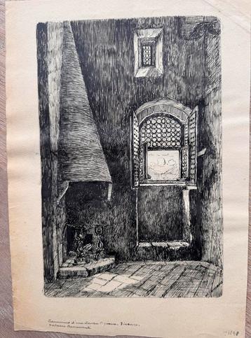 Pentekening Firenze, 1898 beschikbaar voor biedingen