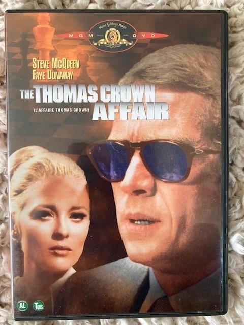 DVD ‘The Thomas Crown affair’ met Steve McQueen uit 1968, Cd's en Dvd's, Dvd's | Klassiekers, Gebruikt, Thrillers en Misdaad, 1960 tot 1980