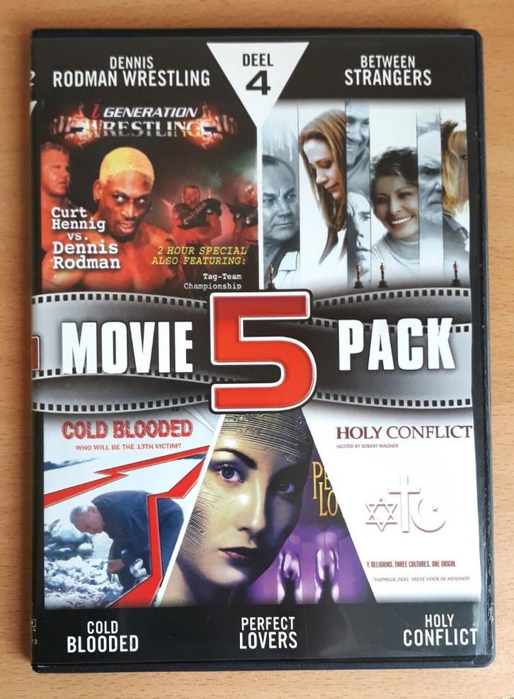 Dennis Rodman wrestling/Between strangers/Holy conflict enz., Cd's en Dvd's, Dvd's | Actie, Zo goed als nieuw, Actie, Vanaf 16 jaar