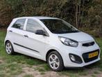 Kia Picanto 1.0 Cvvt 5-DRS 2015 Wit, Auto's, Stof, Zwart, 400 kg, Wit