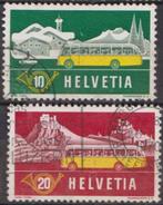 Zwitserland 1953 Postkantoor mobiel bus, Postzegels en Munten, Verzenden, Gestempeld