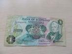 Bank of Scotland 1 Pound 25 augustus 1977 Edinburgh, Los biljet, Ophalen of Verzenden, Overige landen