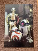Star Wars Droids schilderij - The Force Awakens, Ophalen of Verzenden, Zo goed als nieuw, Schilderij, 75 cm of meer
