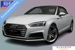 Audi A5 Cabriolet - 2.0 TFSI 190pk S-tronic S-Line Edition z, Gebruikt, 4 stoelen, Wit, Leder
