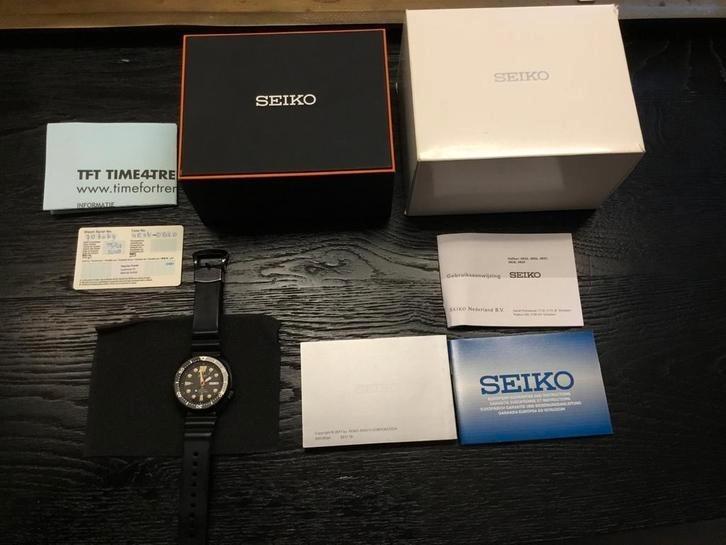 Seiko Prospex Ninja turtle limited edition, Sieraden, Tassen en Uiterlijk, Horloges | Heren, Gebruikt, Polshorloge, Seiko, Staal