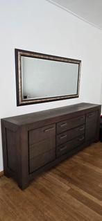Dressoirs en spiegel, Huis en Inrichting, Kasten | Dressoirs, Ophalen, Zo goed als nieuw, 200 cm of meer, 25 tot 50 cm