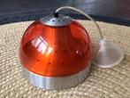 Space Age Dijkstra oude oranje lamp jaren 50/60, Kunststof, Ophalen of Verzenden, Zo goed als nieuw, Minder dan 50 cm