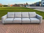 GRATIS LEVERING HEEL NL Montel Grijs 4-zits Stoffen Bankstel, 100 tot 125 cm, 300 cm of meer, Ophalen of Verzenden, Zo goed als nieuw