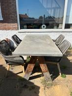 Tuin eettafel set, Ophalen, Gebruikt, Rechthoekig