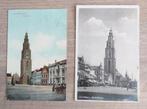 Groningen, Martinitoren. Foto/Briefkaart. 2x, Verzenden, Voor 1920, Gelopen, Groningen