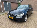 BMW 5-Serie 3.0 D 530 Touring AUT 2006 Blauw, Auto's, BMW, Achterwielaandrijving, Zwart, 2993 cc, Stationwagon