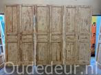 nr. set106 serie oude half geloogde deuren