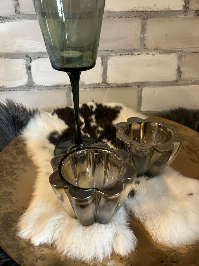 Mooie windlichten van lifestyle 2 stuk, Ophalen of Verzenden, Zo goed als nieuw, Hout