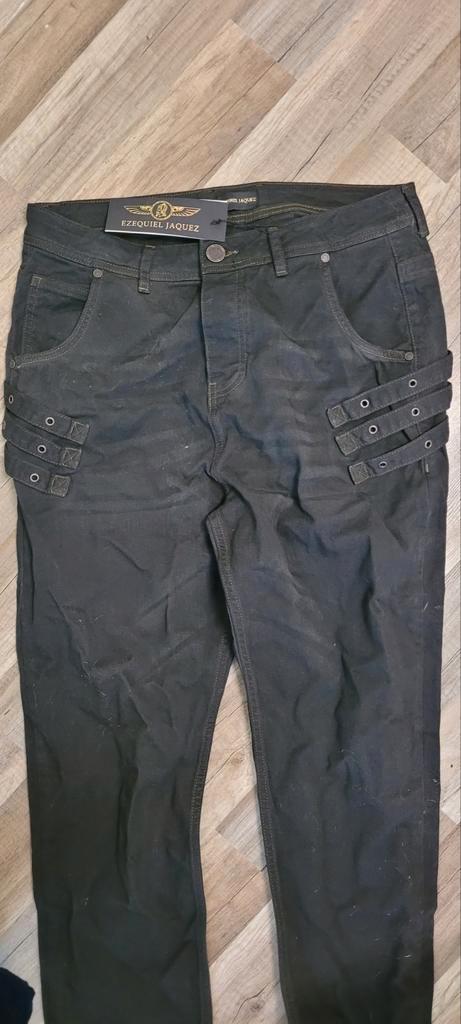 Ezequiel Jaquez Zwarte Broek - Nieuw!, Kleding | Heren, Broeken en Pantalons, Nieuw, Zwart, Ophalen of Verzenden