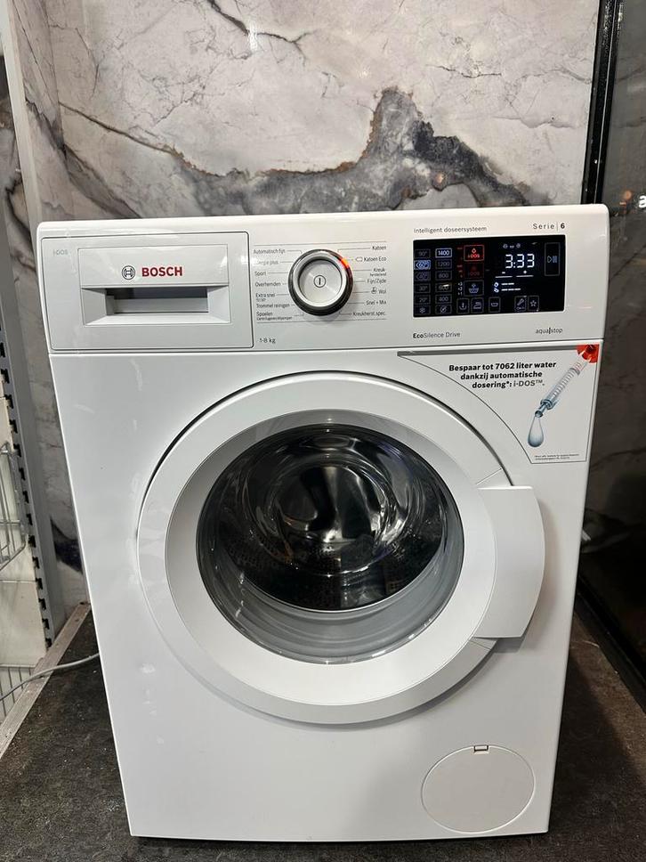 Bosch Serie 6 I-Dos Voorlader Wasmachine, Witgoed en Apparatuur, Wasmachines, Zo goed als nieuw, Voorlader, 6 tot 8 kg, 85 tot 90 cm