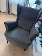 Grijze fauteuil van Ikea, Ophalen, 75 tot 100 cm, Zo goed als nieuw, Stof