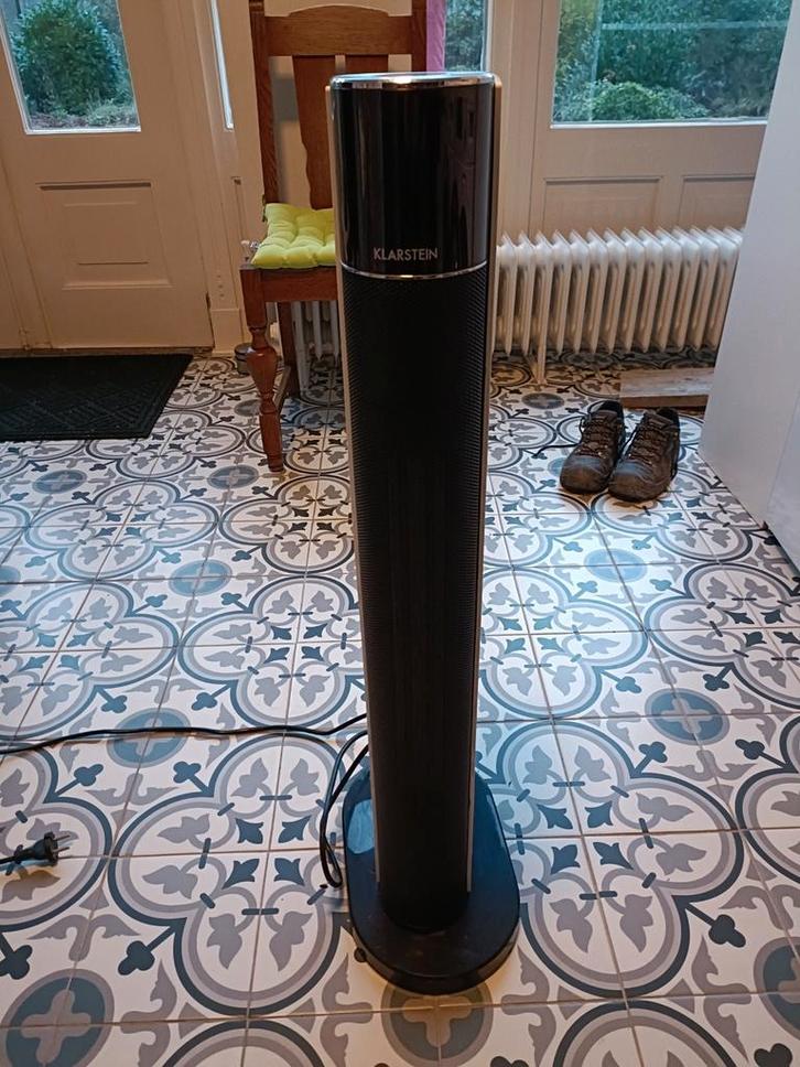 Klarstein kachel ventilator, Doe-het-zelf en Verbouw, Verwarming en Radiatoren, Zo goed als nieuw, Ophalen of Verzenden