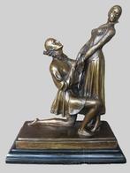 Brons uitvoering 'La proposition' huwelijksaanzoek Chiparus, Antiek en Kunst, Ophalen