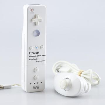 Nintendo Wii Controler + Nunchuck beschikbaar voor biedingen