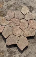 Terrastegels / Stapstenen Wildverband, Tuin en Terras, Tegels en Klinkers, Ophalen, Gebruikt, 10 m² of meer, Beton