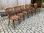 6 mooie oude antieke Engelse stoelen 19e eeuw 195 euro mooi!, Ophalen