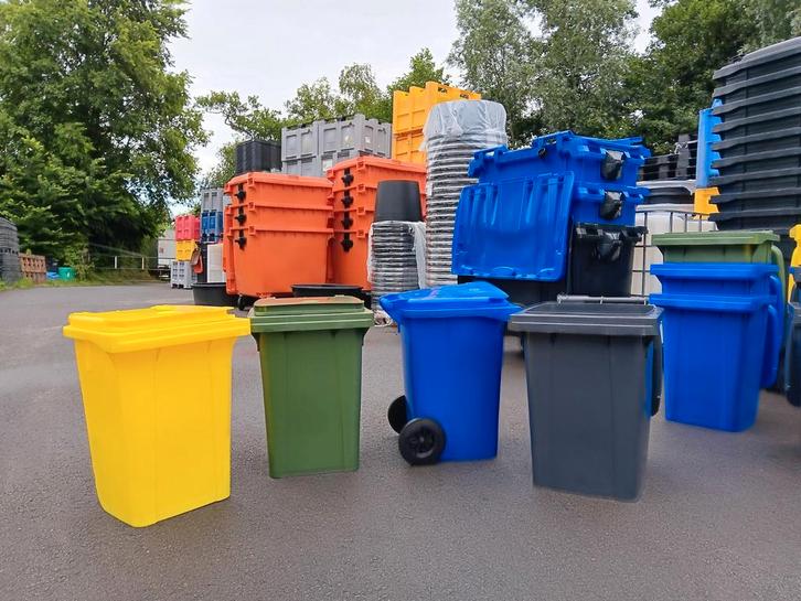Mini container 60 liter professionele kwaliteit, Huis en Inrichting, Woonaccessoires | Prullenbakken, Nieuw, Kunststof, 40 liter of meer