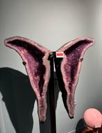 Grote Amethist ‘Vlinder’ op standaard, Ophalen, Mineraal