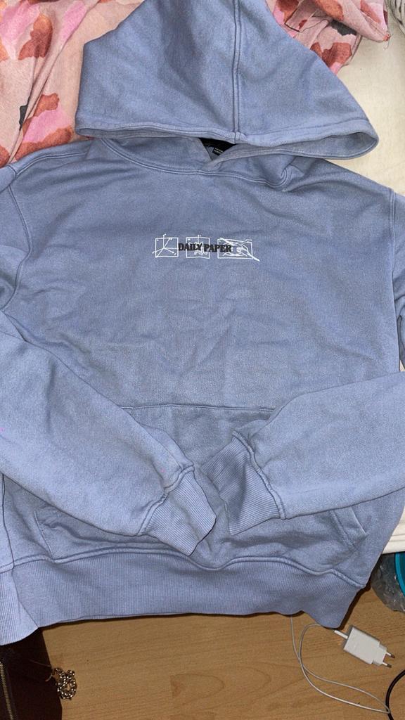 Daily paper jongens trui, Kleding | Heren, Truien en Vesten, Zo goed als nieuw, Maat 46 (S) of kleiner, Blauw, Ophalen of Verzenden