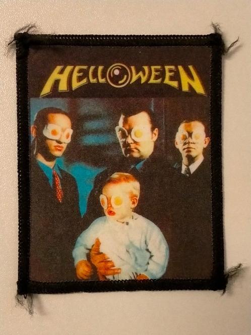 Helloween kids of the century metal vintage logo patch rock, Verzamelen, Muziek, Artiesten en Beroemdheden, Nieuw, Kleding, Verzenden