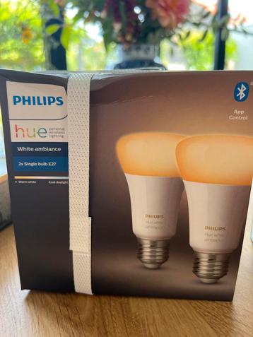 Philips Hue White Ambiance 2x E27 - Nieuw beschikbaar voor biedingen