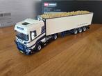 Wsi Scania Pomper Oranje met onderlosser, Hobby en Vrije tijd, Modelauto's | 1:50, Ophalen of Verzenden, Nieuw, Bus of Vrachtwagen