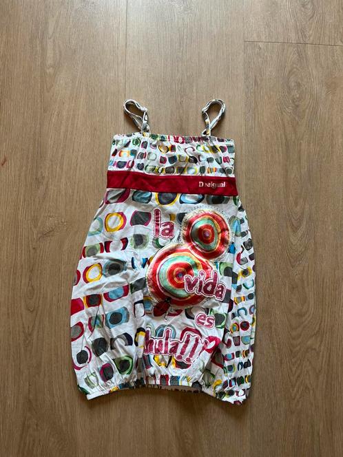 Desigual jurk meisje maat 122 / 128 zgan, Kinderen en Baby's, Kinderkleding | Maat 122, Zo goed als nieuw, Meisje, Jurk of Rok