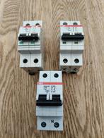 ABB Installatieautomaten - 3 Stuks, Ophalen of Verzenden, Gebruikt