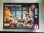 Puzzel 1000 stukjes - Aan de puzzeltafel - Premium Quality, Ophalen of Verzenden, Zo goed als nieuw