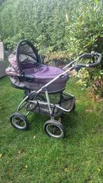 paarse QUINNY kinderwagen, Gebruikt, Quinny, Verstelbare duwstang, Ophalen