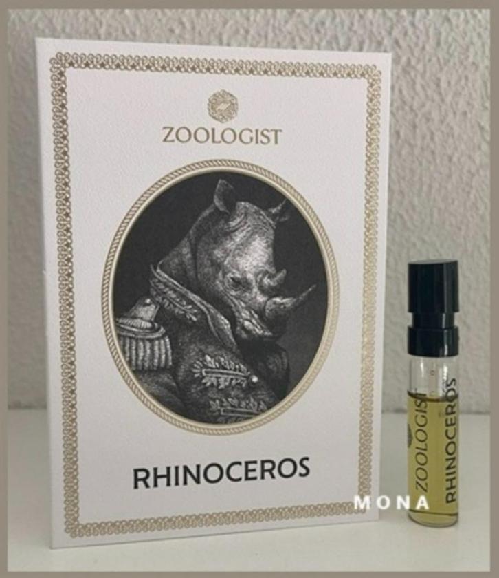 Zoologist Rhinoceros niche parfum sample proefje tester, Sieraden, Tassen en Uiterlijk, Uiterlijk | Parfum, Nieuw, Verzenden