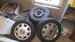 4 stuks 4x100 175/65 R13 banden+velgen, Auto-onderdelen, Ophalen, Gebruikt, 13 inch, 175 mm