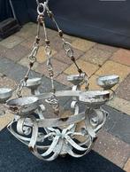 Landelijke Kroonluchter voor Kaarsen, Antiek en Kunst, Ophalen, Overige materialen
