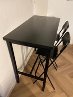 Bartafel met barkrukken, Huis en Inrichting, Ophalen of Verzenden, Zo goed als nieuw