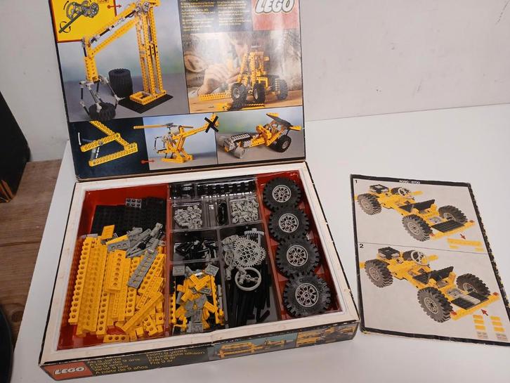 Vintage lego 8090 technic 5 in 1, Kinderen en Baby's, Speelgoed | Duplo en Lego, Zo goed als nieuw, Ophalen of Verzenden