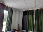 Curtains + curtain rod, Huis en Inrichting, Ophalen, Gebruikt, 200 cm of meer, 50 tot 100 cm