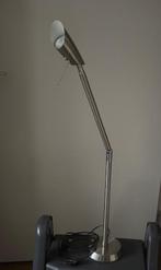 Tafellamp - 2x knikbaar - H. 90cm - voet Ø15cm - gebuikt, Ophalen of Verzenden, Zo goed als nieuw, Metaal