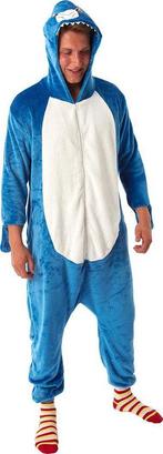 Onesie wasted monkey pak carnaval haai maat S/M, Kleding | Heren, Ophalen of Verzenden, Zo goed als nieuw