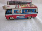Vintage Blikken bus frictie MF 134 made in China in doos., Antiek en Kunst, Antiek | Speelgoed, Ophalen of Verzenden