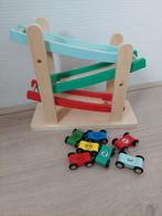 Houten Zigzagbaan met Autootjes, Ophalen, Zo goed als nieuw, Overige typen