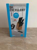 BK Messenset - Messenblok met 12 messen Nieuw, Ophalen, Nieuw, Rvs of Chroom, Vaatwasserbestendig