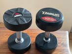 Taurus dumbbells gerubberd 2x10 kg, Sport en Fitness, Fitnessmaterialen, Zo goed als nieuw, Dumbbell, Ophalen