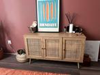 Rotan Dressoir, Huis en Inrichting, Kasten | Dressoirs, Ophalen, 100 tot 150 cm, Zo goed als nieuw, 25 tot 50 cm