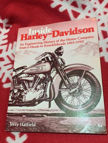 Inside Harley Davidson over flatheads tot knuckles 1903-1945 beschikbaar voor biedingen