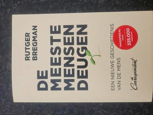 Rutger Bregman - De meeste mensen deugen, Boeken, Overige Boeken, Zo goed als nieuw, Ophalen of Verzenden
